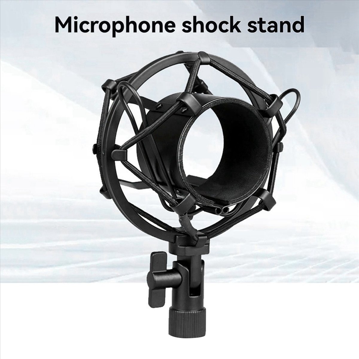 Microphone Shock Mount Universal - 【A21Z】 Supporto Antivibrazioni Universale per Microfoni