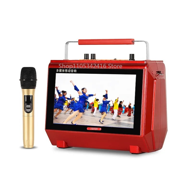 Karaoke Machine Portable With 2 Mic - Macchina per Karaoke Portatile 20W con