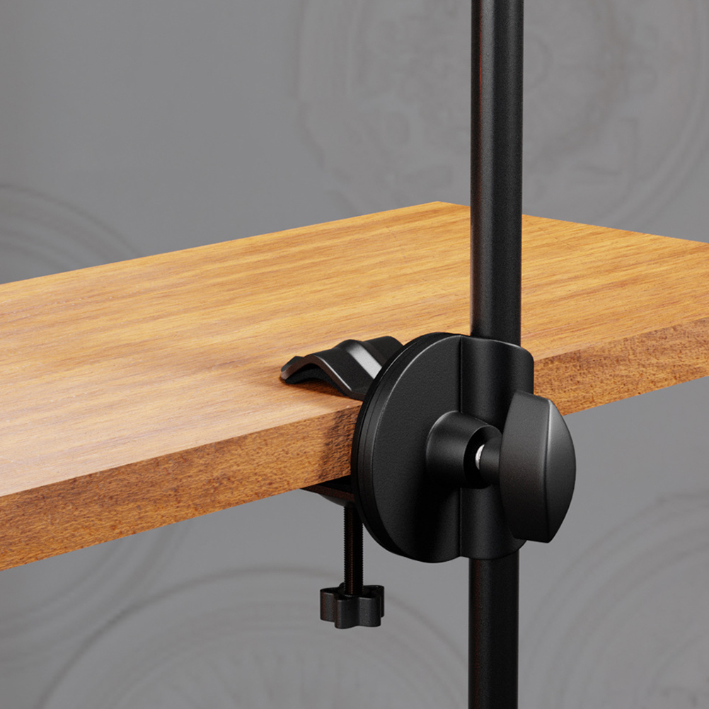 Microphone Stand Boom Arm Floor - Clip per microfono Clip per braccio