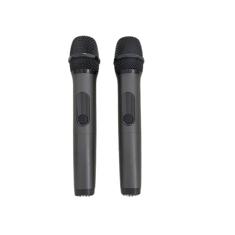 Uhf Wireless Microphone System Dual Channel - Sistema di microfoni wireless a doppio