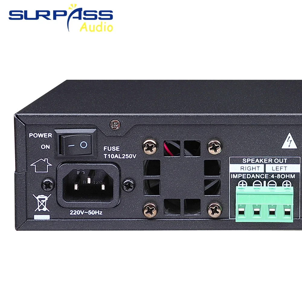 Karaoke Amplifier Mixer Bluetooth - Amplificatore Mixer Audio Professionale per Karaoke
