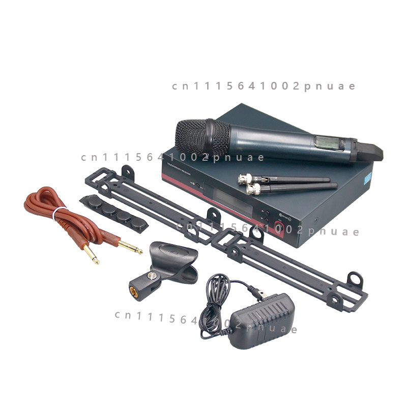 Uhf Wireless Microphone System Dual Channel - Sistema microfonico wireless UHF a 2