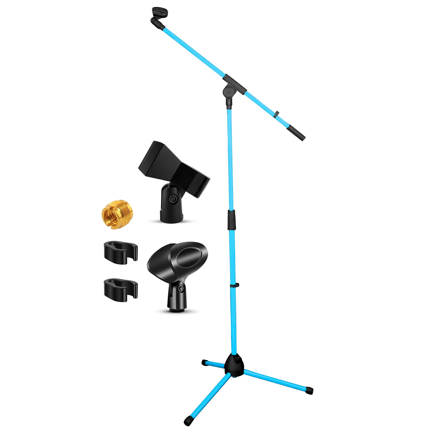 Microphone Stand Boom Arm Floor - Supporto per Microfono a Treppiede a
