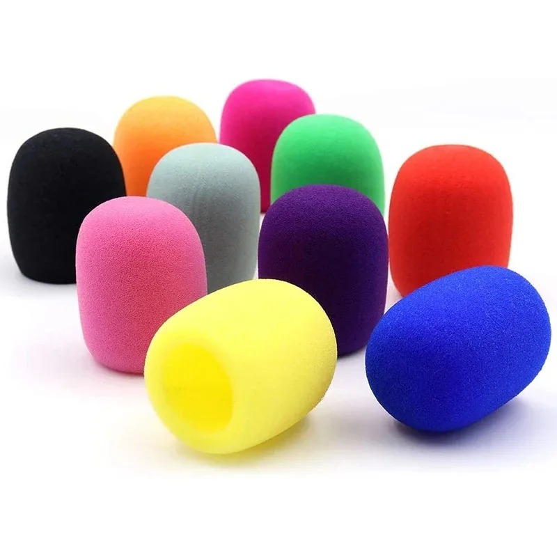 Microphone Pop Filter Foam Windscreen - Copertura in schiuma per parabrezza per