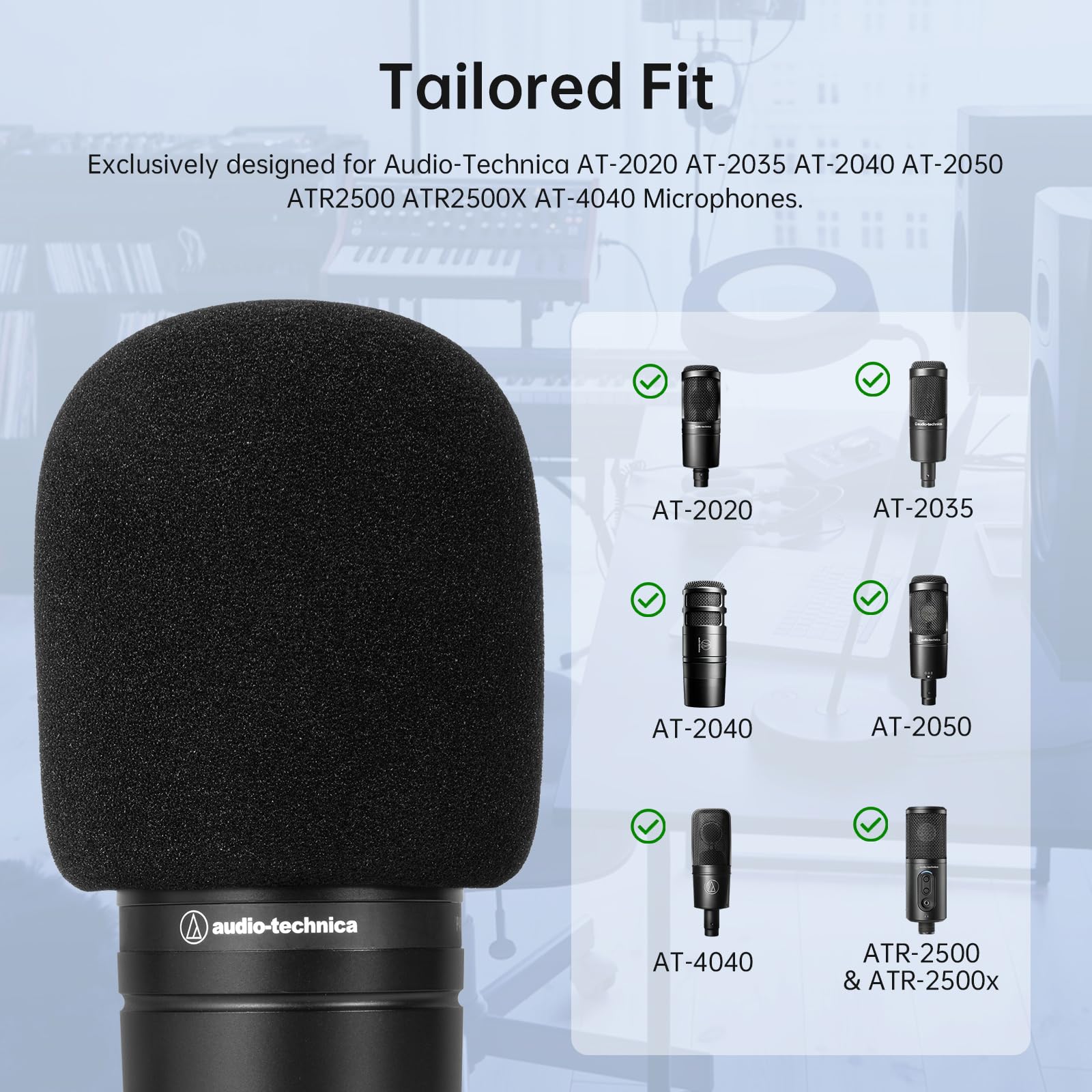 Filtro pop/Parabrezza per Audi - Microphone Pop Filter Foam Windscreen recensione e prezzo