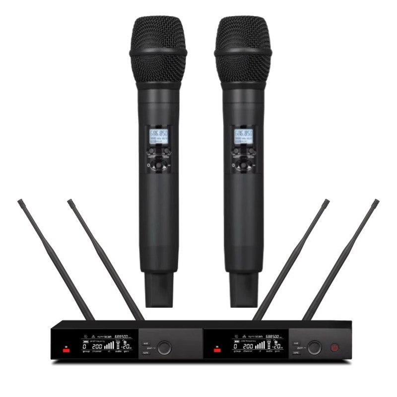 Sistema microfonico wireless U - Uhf Wireless Microphone System Dual Channel recensione e prezzo