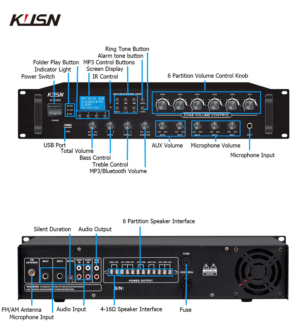 Amplificatore Professionale a  - Karaoke Amplifier Mixer Bluetooth recensione e prezzo
