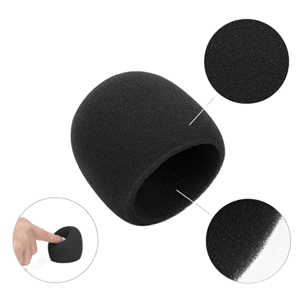 1/2/3 pezzi copertura in schiu - Microphone Pop Filter Foam Windscreen recensione e prezzo