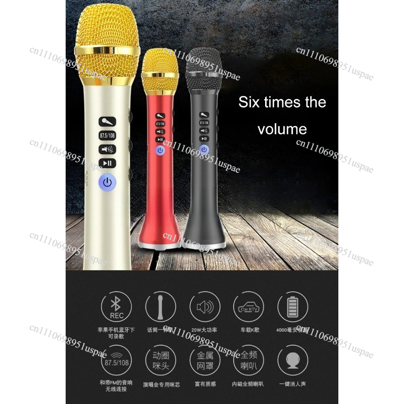 L-698DSP Microfono wireless da - Bluetooth Karaoke Microphone Handheld recensione e prezzo