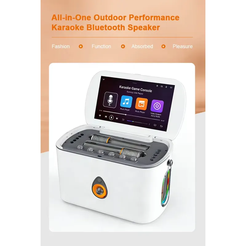 Altoparlante Bluetooth portati - Karaoke Machine Portable With 2 Mic recensione e prezzo