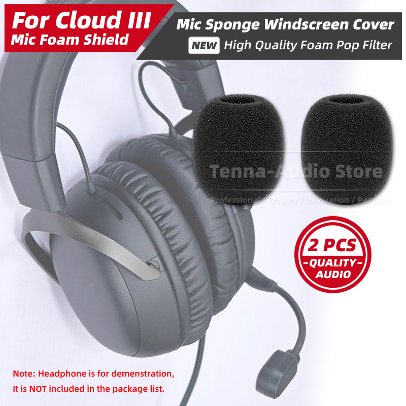 2 pz auricolare microfono para - Microphone Pop Filter Foam Windscreen recensione e prezzo