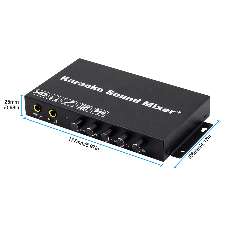 Sistema Mixer Professionale pe - Karaoke Amplifier Mixer Bluetooth recensione e prezzo