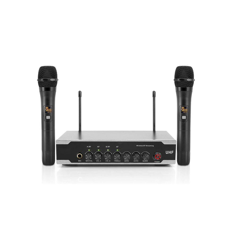 Sistema Microfonico Wireless U - Uhf Wireless Microphone System Dual Channel recensione e prezzo