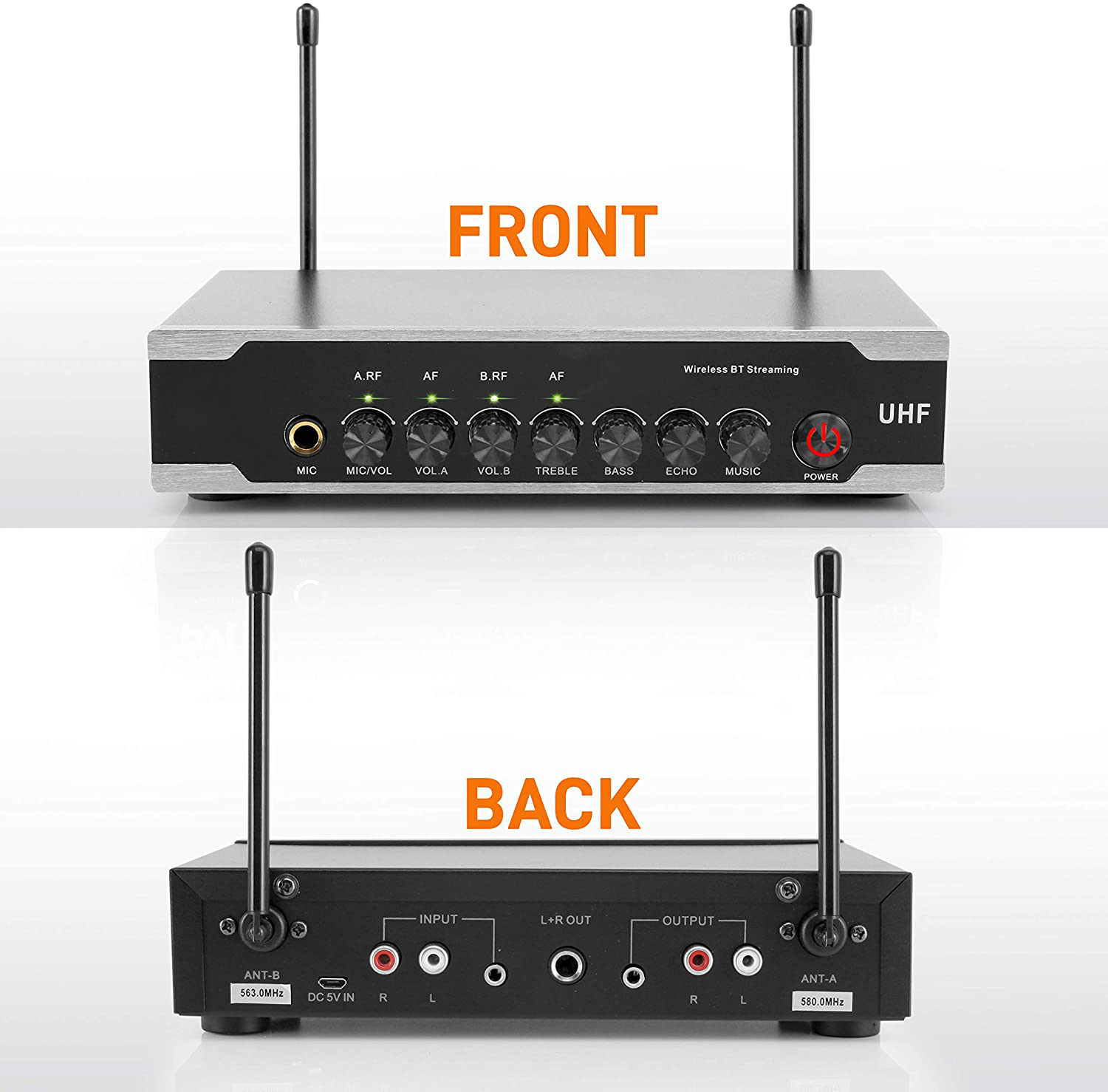 Sistema Microfonico Wireless U - Uhf Wireless Microphone System Dual Channel recensione e prezzo