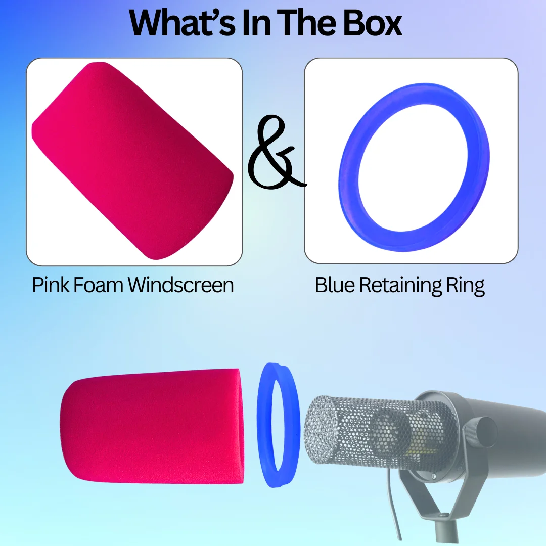 Filtro Anti-Pop di Ricambio pe - Microphone Pop Filter Foam Windscreen recensione e prezzo