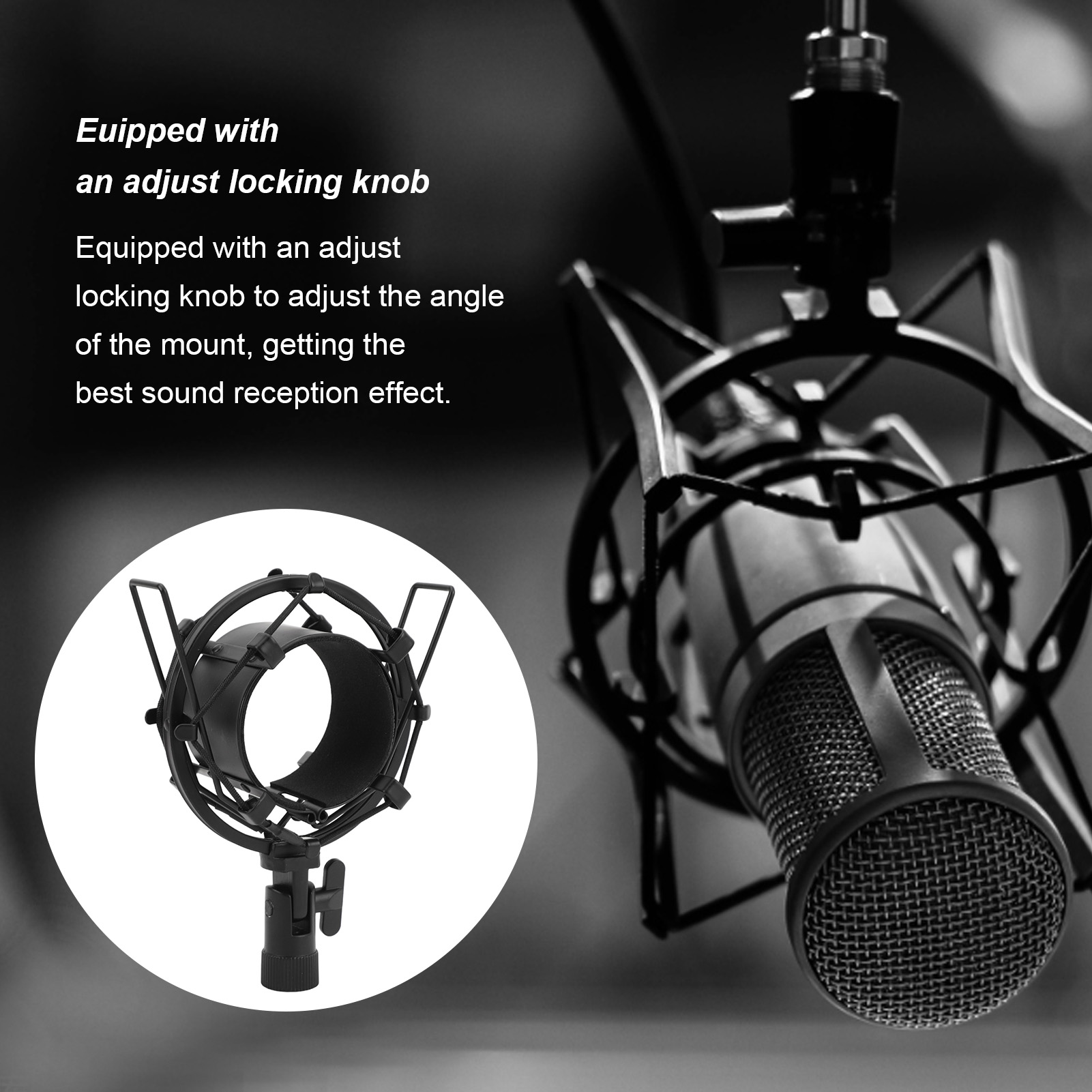 Supporto antiurto per microfon - Microphone Shock Mount Universal recensione e prezzo