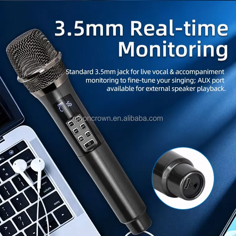 Microfono wireless dinamico pe - Bluetooth Karaoke Microphone Handheld recensione e prezzo