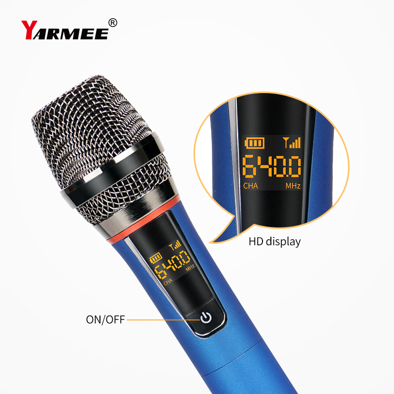 YARMEE Microfono wireless USB  - Rechargeable Wireless Mic Lithium Battery recensione e prezzo