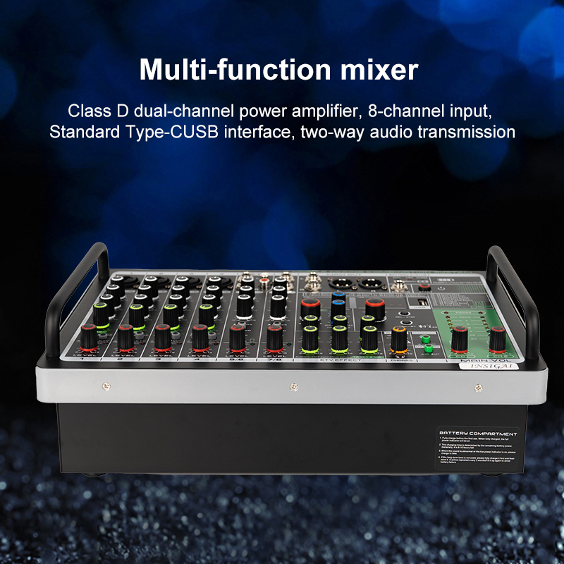 Mixer audio professionale con  - Karaoke Amplifier Mixer Bluetooth recensione e prezzo