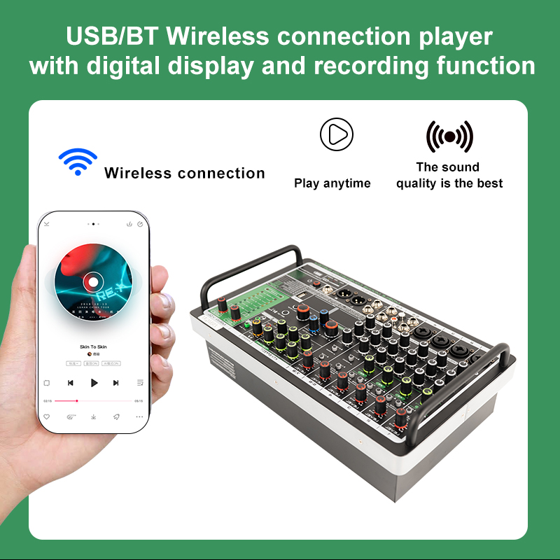 Mixer audio professionale con  - Karaoke Amplifier Mixer Bluetooth recensione e prezzo