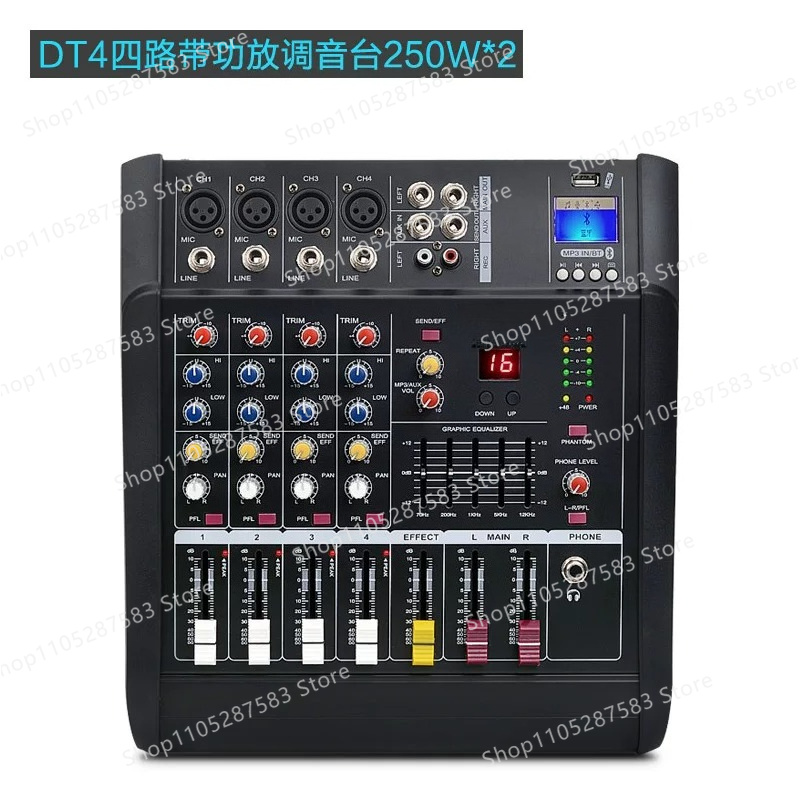 Mixer con amplificatore di pot - Karaoke Amplifier Mixer Bluetooth recensione e prezzo
