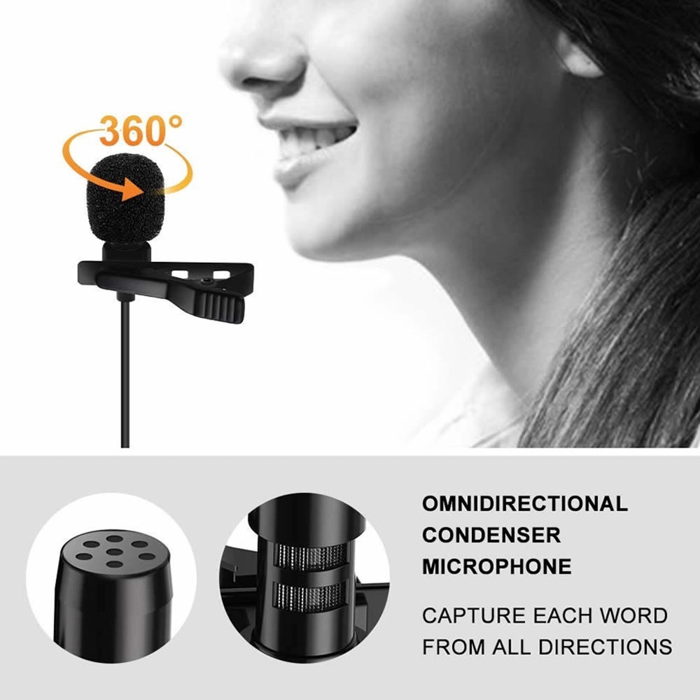 Kit Microfono Wireless Profess - Wireless Lavalier Microphone Dual Receiver recensione e prezzo
