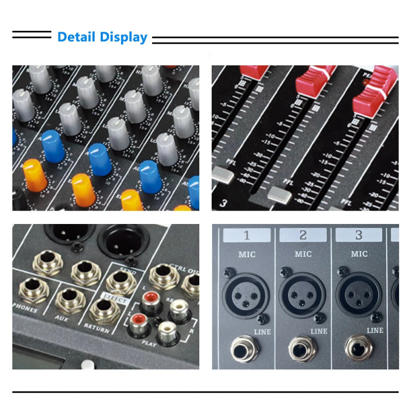 Mixer Audio USB Bluetooth a 8  - Karaoke Amplifier Mixer Bluetooth recensione e prezzo