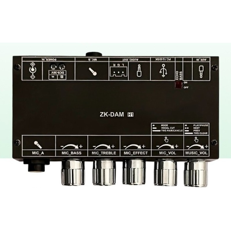 Scheda Preamplificatore Audio  - Karaoke Amplifier Mixer Bluetooth recensione e prezzo