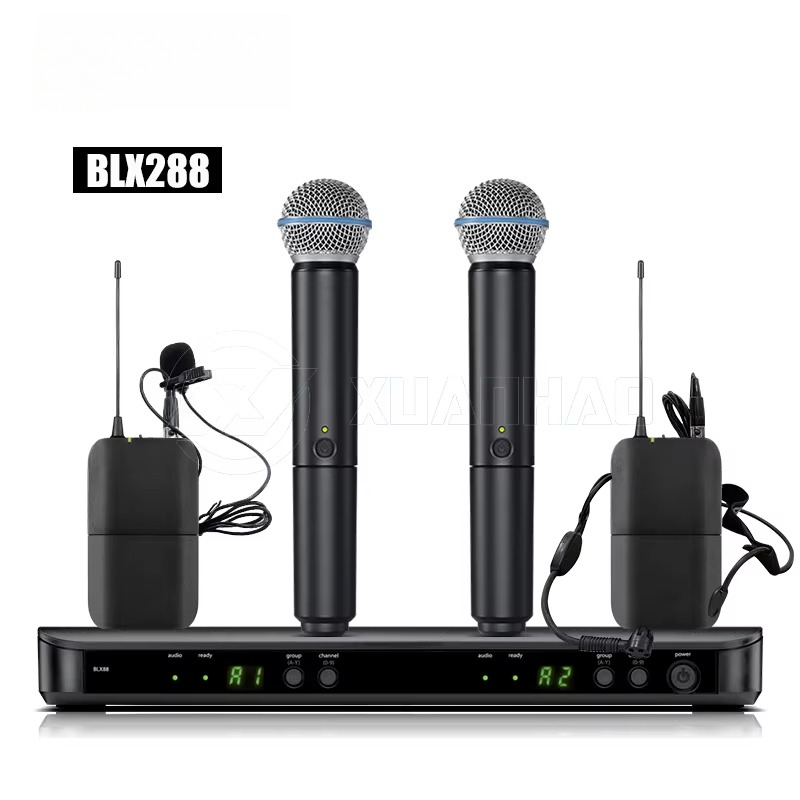 Sistema Microfonico Wireless P - Uhf Wireless Microphone System Dual Channel recensione e prezzo