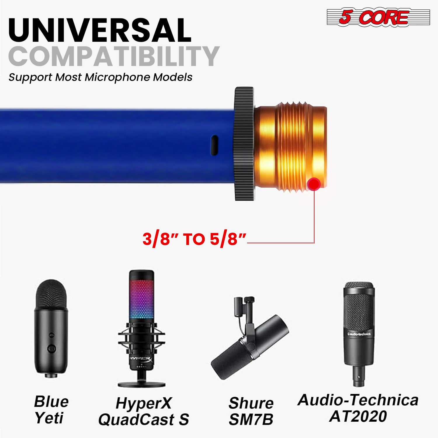 Supporto per Microfono a Trepp - Microphone Stand Boom Arm Floor recensione e prezzo