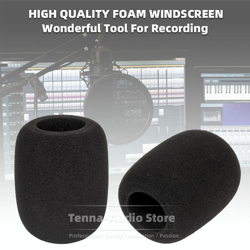 2 pz per Scarlett CM25 CM 25 F - Microphone Pop Filter Foam Windscreen recensione e prezzo