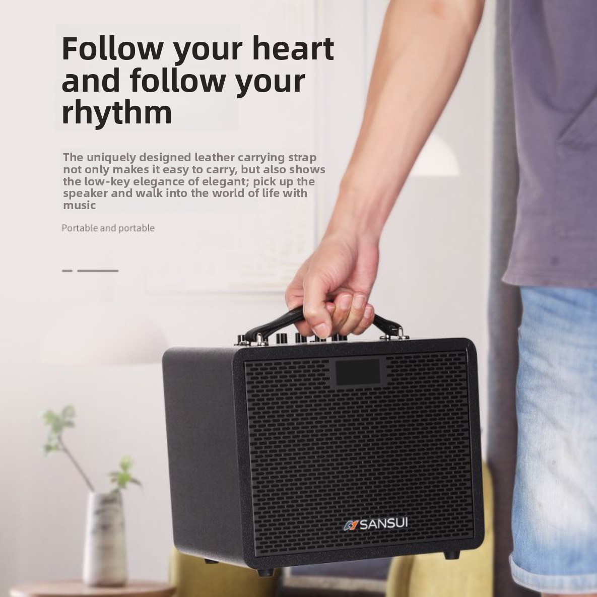 Altoparlante Bluetooth SANSUI  - Pa Sound System Battery Portable Outdoor recensione e prezzo
