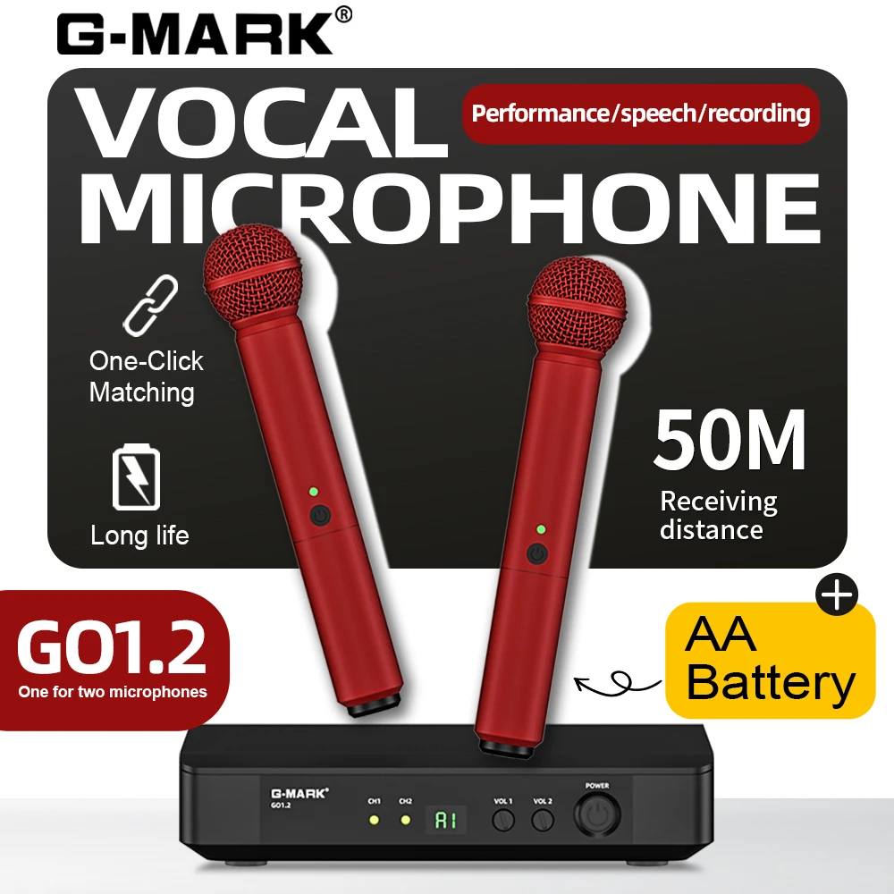 Microfono wireless per karaoke - Rechargeable Wireless Mic Lithium Battery recensione e prezzo