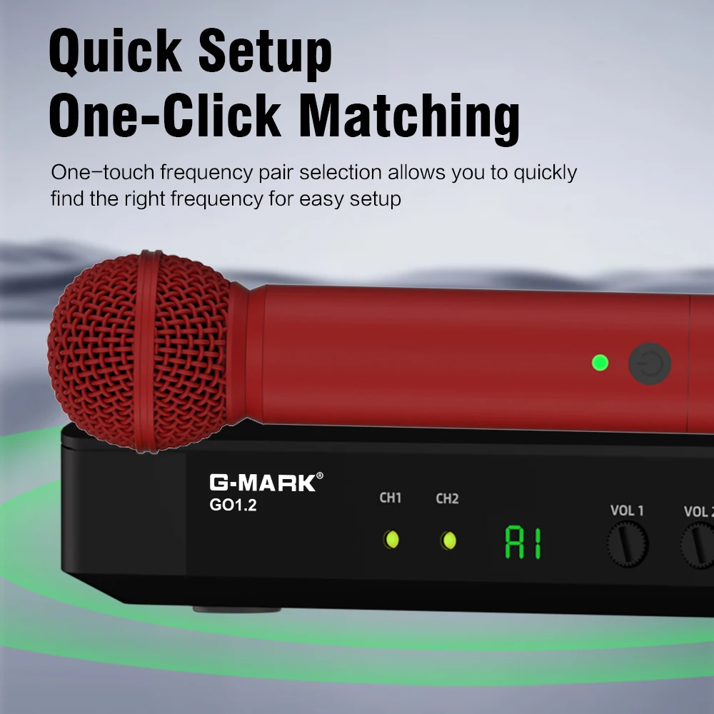 Microfono wireless per karaoke - Rechargeable Wireless Mic Lithium Battery recensione e prezzo